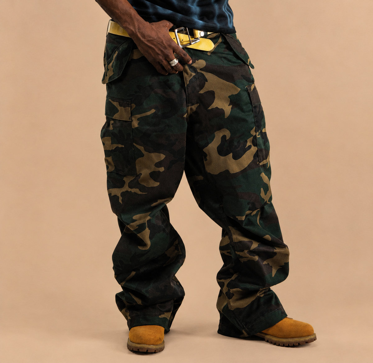 Pure Soulja Camouflage Utility Cargo
